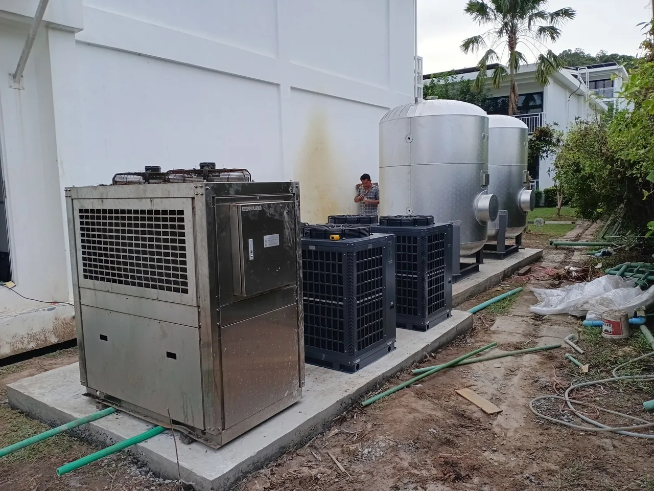 Renovate ระบบน้ำร้อนโรงแรม 200 ห้อง เป็น Heat Pump + IoT เกาะยาวใหญ่ จ.พังงา - รูปที่ 49