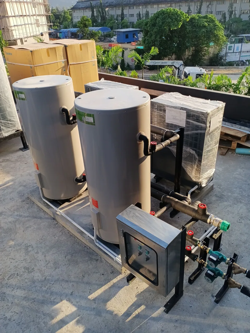 Heat Pump โรงงานอาหารและเครื่องดื่ม: น้ำร้อนสะอาด ปลอดภัย ตามมาตรฐาน GMP