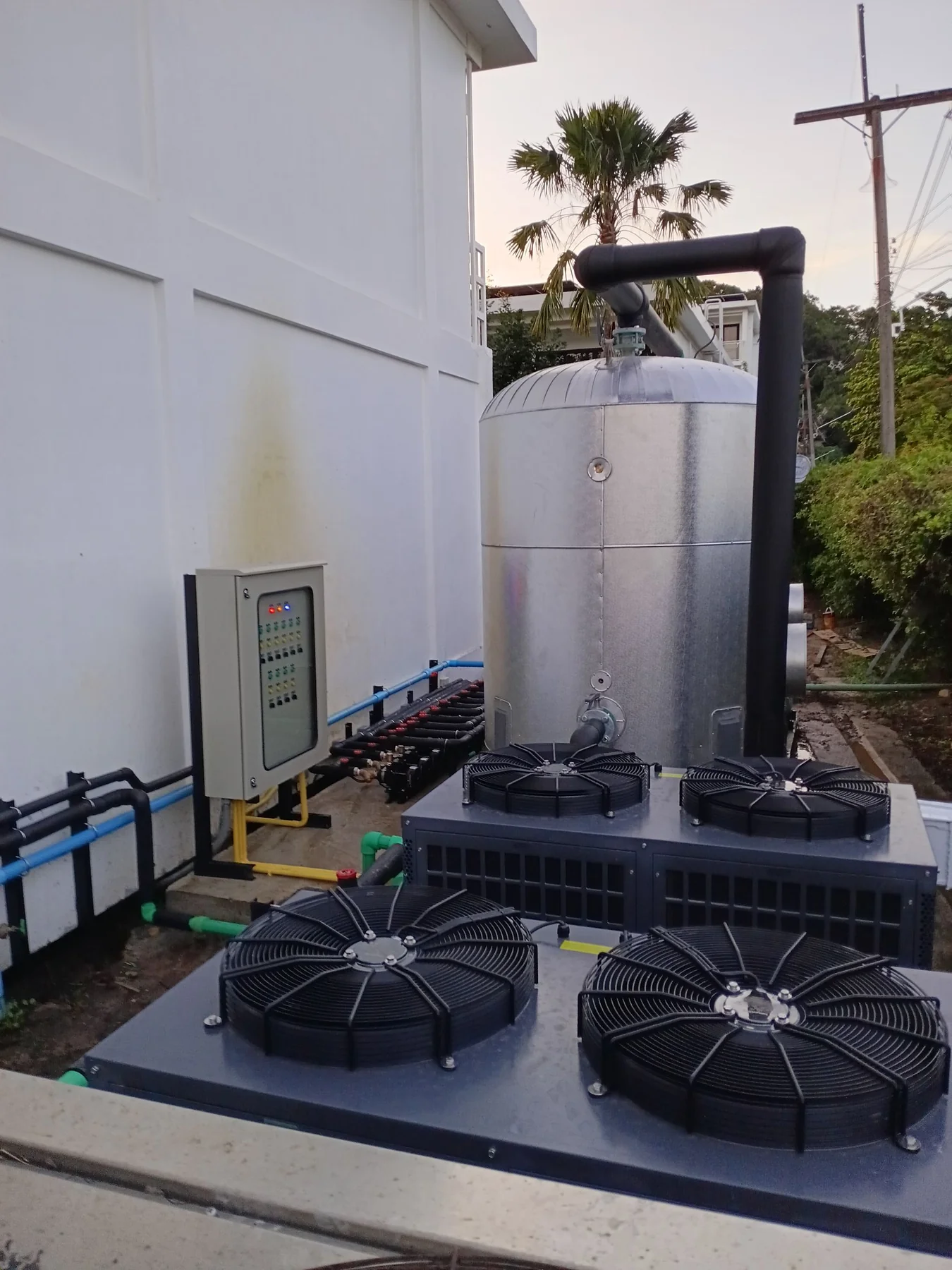Renovate ระบบน้ำร้อนโรงแรม 200 ห้อง เป็น Heat Pump + IoT เกาะยาวใหญ่ จ.พังงา - รูปที่ 6