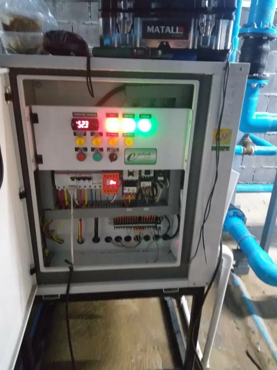 ซ่อมบำรุงประจำปี ระบบน้ำร้อน Heat Pump สปาขนาดใหญ่ 6 ไร่ จ.ภูเก็ต — Ecotech Heat Pump 1,000 ลิตร/ชม. 3 ตัว + ถังน้ำร้อน 15,000 ลิตร - รูปที่ 3
