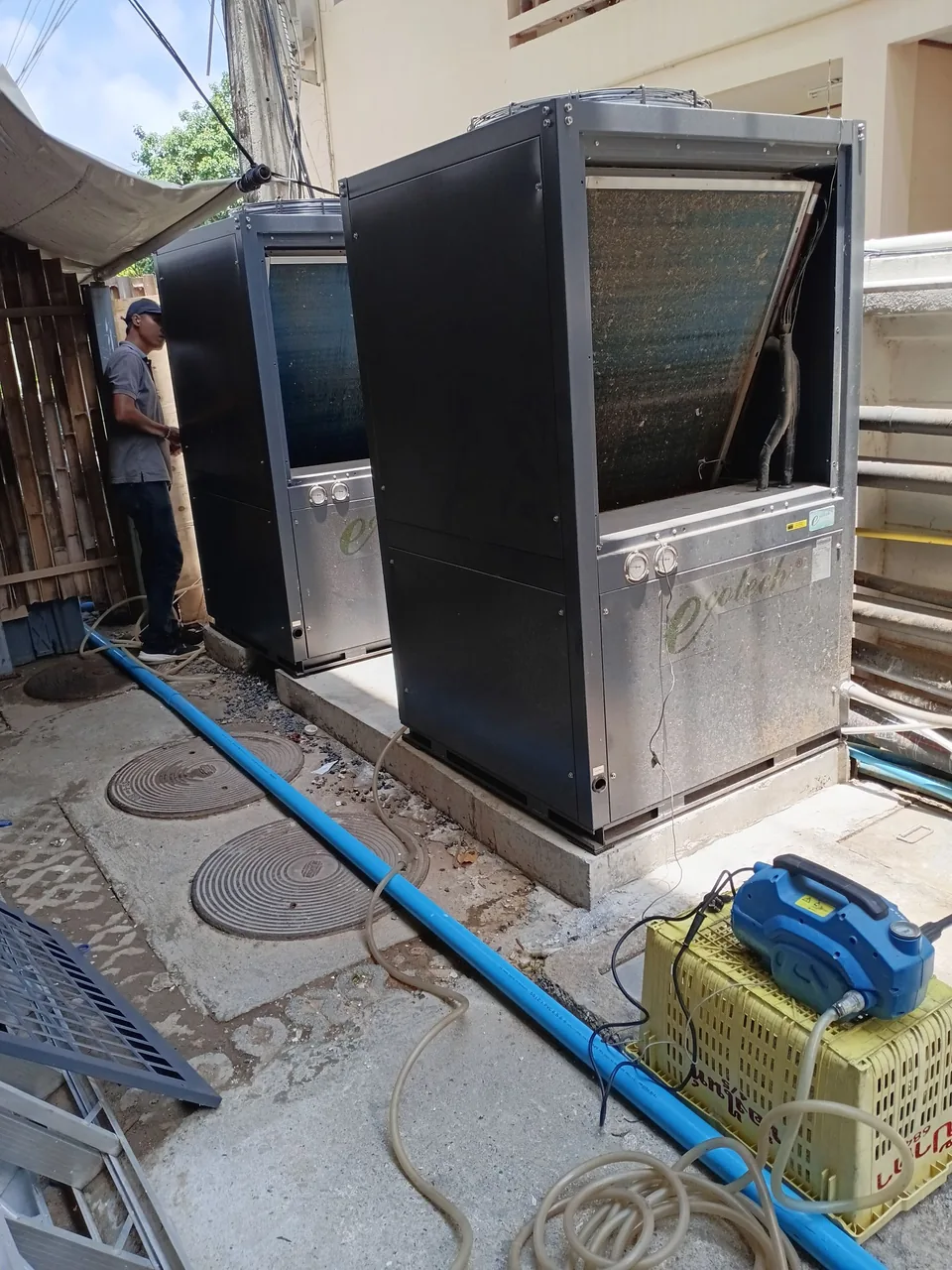 บริการล้าง–ซ่อมบำรุง Ecotech Heat Pump ตามรอบ โรงแรม 5 ดาว เกาะสมุย - รูปที่ 6